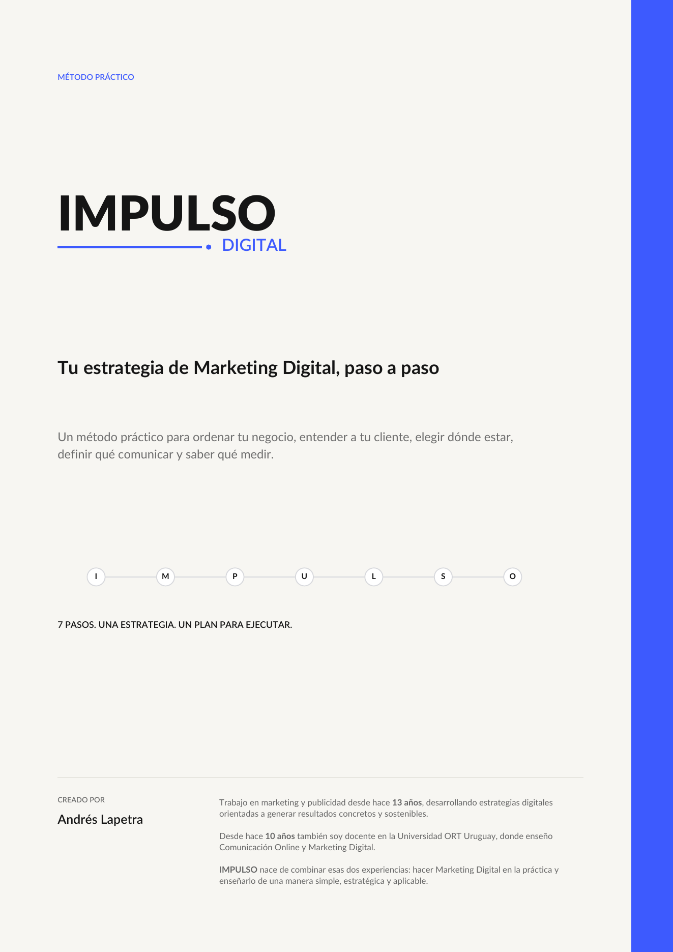 Portada del workbook IMPULSO DIGITAL